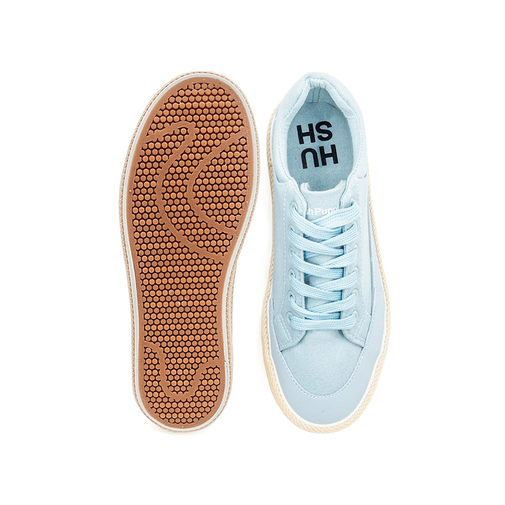 Hush Puppies Women's Shoes Brielle KE10318 (Off White/ Black / Blue)