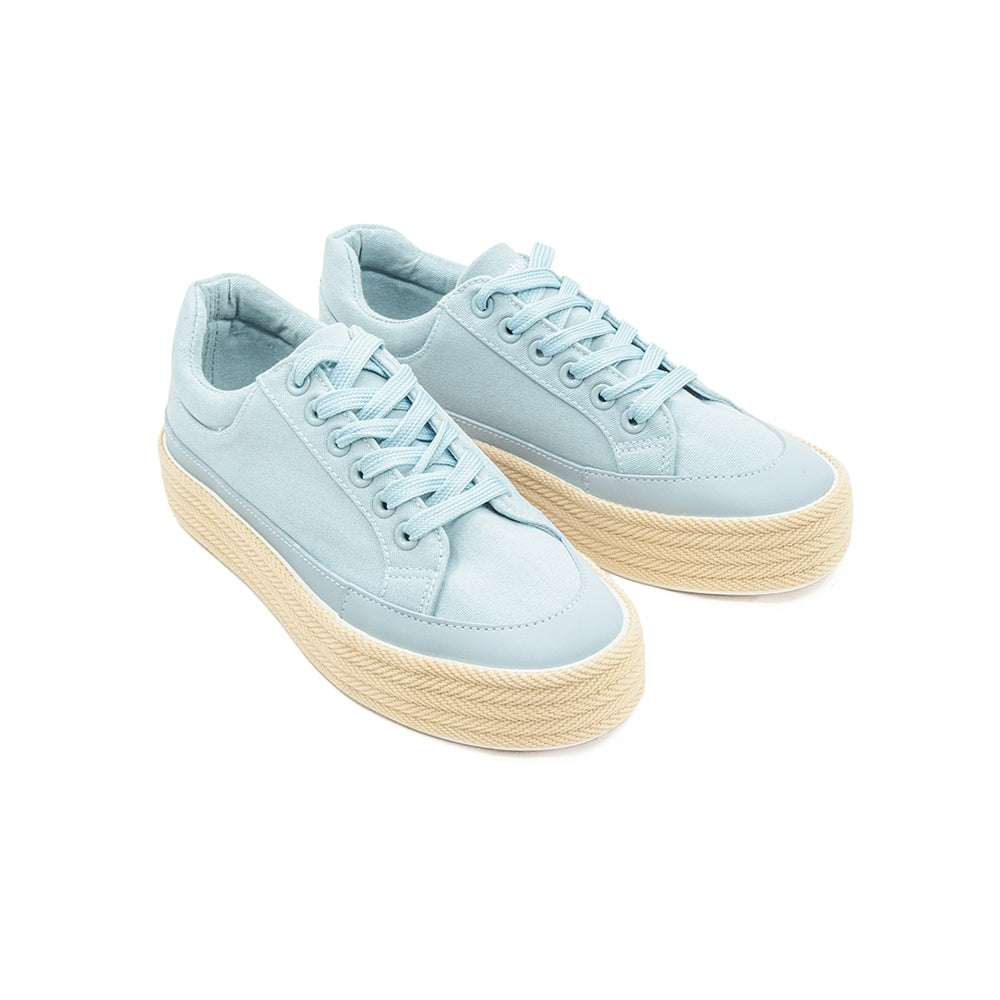 Hush Puppies Women's Shoes Brielle KE10318 (Off White/ Black / Blue)