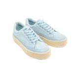 Hush Puppies Women's Shoes Brielle KE10318 (Off White/ Black / Blue)