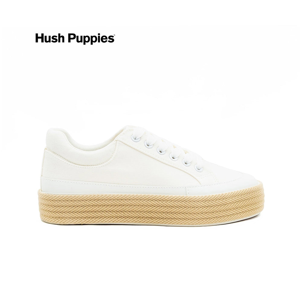Hush Puppies Women's Shoes Brielle KE10318 (Off White/ Black / Blue)