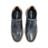 Hush Puppies Men's Shoes Walker Mocc Slip On ZI60216 (Brown/ Black/Khaki)