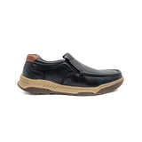 Hush Puppies Men's Shoes Walker Mocc Slip On ZI60216 (Brown/ Black/Khaki)