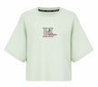 Ladies H Embroidery Oversized Tee