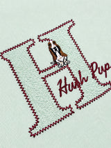 Ladies H Embroidery Oversized Tee