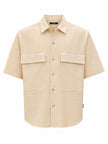 Men's Oversized Double Cover Pocket Shirt