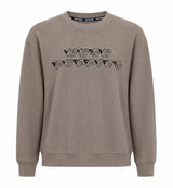 Men's Dense Micro-Rib Knit Graphic Pullover